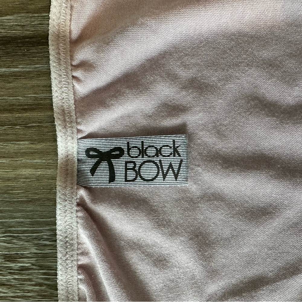 🌞Sale 3 for $15 Black Bow Elegant Lace Trimmed Chemise in Soft Pink/ Woman’s M - Picture 11 of 14